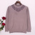 Autumn and winter new middle-aged women's clothes round collar lace pure color sweater middle-aged and elderly mother set pullover candy color base sweater Autumn and winter new middle-aged women's clothes round collar lace pure color sweater middle-aged and elderly mother set pullover candy color base sweater