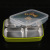 Manufacturer direct shot Korean bento box five case plastic stainless steel square easy button box