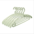 Adult household trackless, broad-shouldered, non-slip hanger clothing store hotel solid plastic hangers