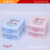 Brand manufacturers 2/3/4 small cartoon transparent drawer type desktop box plastic