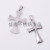 Professional wholesale stainless steel men 's crucifix pendant simple version of fashion titanium steel jewelry