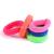 color high elastic knitting rubber band hair ring rubber band head rope does not hurt the hair leather ring