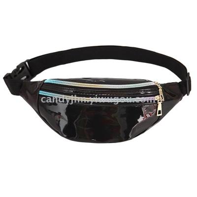 New laser Fanny pack multi-functional chest bag single shoulder oblique cross outdoor sports Fanny pack foreign trade