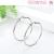 Araunna jewelry fashion trend earrings titanium steel ring earrings simple personality round coil earrings