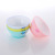 Children's double bowl plastic salad bowl fruit preserved fruit retail bowl can be customized