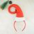 Christmas Headband Flannel Cotton-Filled Headband Party Dress up Supplies Flannel Antlers Head Buckle Christmas Decoration