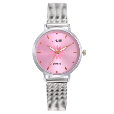 Women's watch cross-border sales of exquisite quartz watch fashion printing European and American net belt fashion watch
