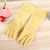 Long Sleeve Waterproof Household Gloves Rubber Dishwashing Gloves Sleeve Laundry Gloves Red Elastic Striped Leather Gloves