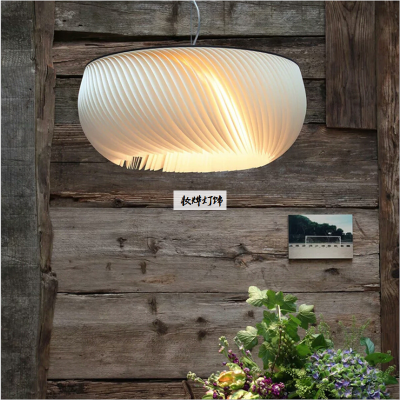 Modern simple creative chandelier Nordic personality fashion paper work art sitting room dining room bedroom study decor