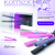 Komex (Komex) km-202 Nano titanium hair straightener and private label ceramic flat ironsplint dual purpose straightener 