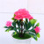 Artificial Fake "Decoration Living Room Home Tea Table Decoration Plastic Flower Dried Bouquet Plant Small Pot Plant Ornament