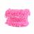 Taobao hot new trade wide edge, towel ring candy color high elastic seam free plush hair rope coil of hair