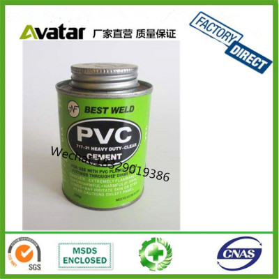  Best weld PVC glue super strong adhesion pvc cement glue for tarpaulin 