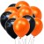 Cross-border happyhalloween spider toy balloon wholesale Halloween alphabet aluminum balloon set