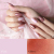 24 Pieces Pointed Toe Mermaid Glittering Powder plus Thin and Glittering Autumn and Winter Manicure Fake Nails Wall Sticker Wear Nail Tip in Stock