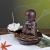 Creative Zen Taiwanese incense burner incense agarwood sandalwood soothing God home tea ceremony for Buddha wishes