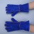Thickened electric welding heat-resistant and fire-resistant star protective gloves