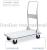 Aluminum alloy trolley flatbed car folding household four-wheel quiet hand in hand to pull the truck trailer truck