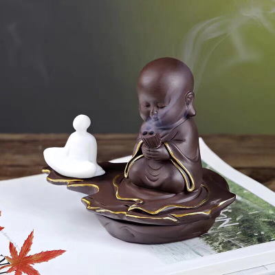 Creative Zen Taiwanese incense burner incense agarwood sandalwood soothing God home tea ceremony for Buddha wishes