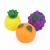 Creative simulation of plastic lined fruit pinched toy market put pieces baby bath toys