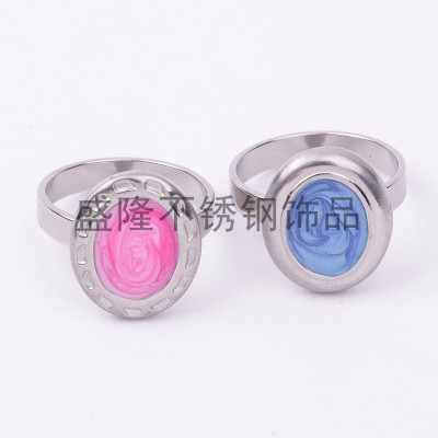 Exquisite design stainless steel hollow round all flap perfume box bracelet bracelet