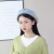 Guan Linglong new autumn/winter 2019 tie-dye Beret hat Female autumn/ Winter Fashion art Painter hat pumpkin Hat trend