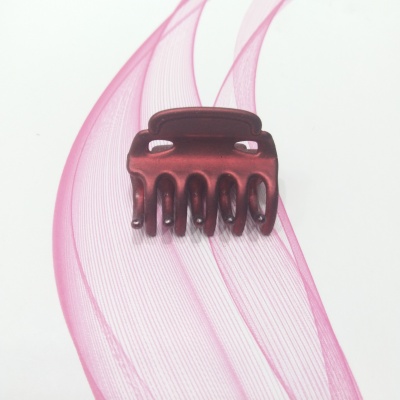 New Square Head Mini Color Small Claw Clip Environmental Protection Material Not Easy to Break Hairpin Headdress Stall