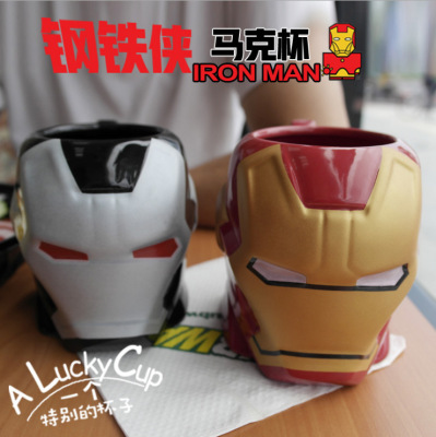 Iron Man Mug Iron Man Ceramic Mug Iron Man Ceramic Cup Creative Mug