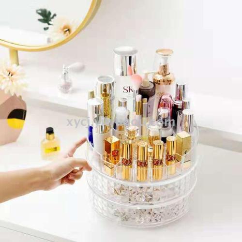 rotating cosmetic storage box