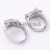 Manufacturers sell retro wolfhead ring ring titanium steel ring men wolfhead ring animal ring