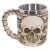 Creative Stainless Steel Skull Coffee Cup Skull Shape Ghost Head Mug Drinking Glass Liquor Cup Girls Festival Gift
