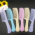 New Frosted Warm Color Series Plastic Hairbrush Children Daily Smooth Hair Long Comb Household Plastic Hairbrush Supplier Super