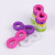 Color children jewelry beaded material acrylic beads diy hand jewelry accessories 8 type plastic pendant