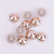 Manufacturers direct selling plastic semi-round nail clothing accessories shoes luggage accessories