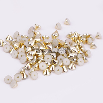 Manufacturer direct sale hot style bead conical pearl string bead manual diy dress shoe hat is acted the role of