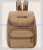 LOGO customized trade backpack canvas bag backpack quality men's bag women's bag factory store money zengxian yuehang