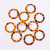 Resin ring button new fashion swimwear garment links button ring button checking accessories to decorate buttons