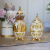 European high - end metal toothpick box alloy toothpick box classic hand - carved home hotel KTV toothpick box