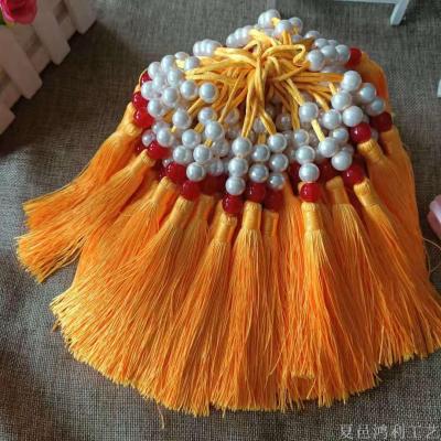 Factory wholesale tassel tassel costumes fringe accessories vertical tassel beads