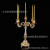 The new three-head five-head luxury metal alloy luxury European alloy candlestick home hotel KTV classic style