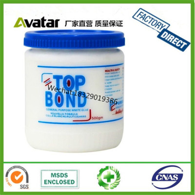 TOP BOND furniture white latex wood plastic glue best fast drying wood glue