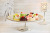 Plated KTV bar fruit tray heart tray