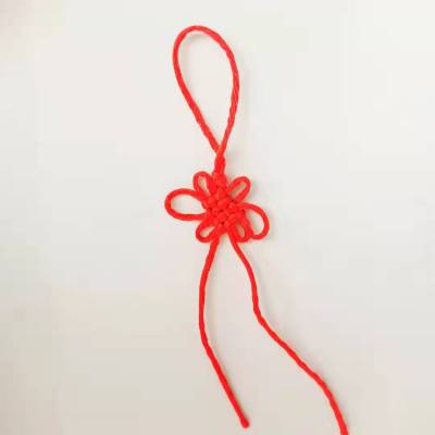 Chinese knot gold knot tassel DIY wall calendar small Chinese knot