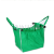 Supermarket shopping bag green environmentally friendly bag green shopping bag