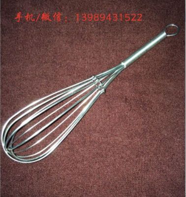 Stainless steel household manual egg beater and mixer baking utility