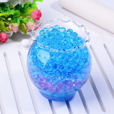 [Factory Express] Absorbent Beads Flower Soil Expansion Flower Mud Colorful Crystal Flower Mud Bubble Booth Hot Sale Factory Direct Sales