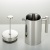 304 stainless steel coffee  making machine, tea brewing machine, French filter pressure pot mirror light model