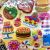 Children's Color Three-Dimensional Stickers Paste Handmade Cork Waterproof Paper Animal Bubble Stickers Two Yuan Store Hot Sale