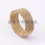 Manufacturers direct stainless steel mesh ring male and female students classic fashion soft single ring wholesale