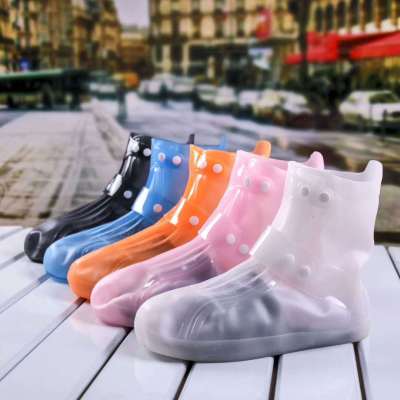 Heili shark manufacturers direct waterproof rain shoes adult thickened non - slip shoe cover portable fashion shoes rain protective cover